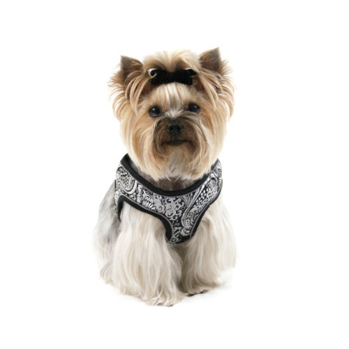 Picture of EZ Reflective Royal Elegance Harness Vest - Black.