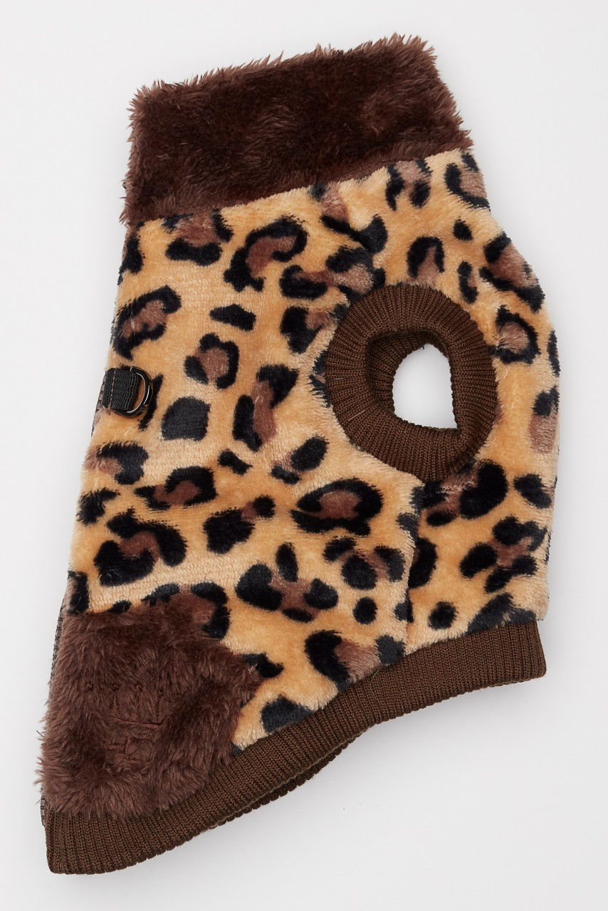 Picture of Cheetah Butter Fleece Vest - Cheetah