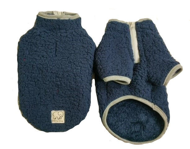 Picture of HD Half-Zip Sherpa Fleece Pullover - Navy