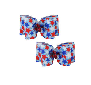 Picture of Hair Bows - Sm Patriotic Stars