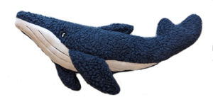 Picture of Wildlife Fleece Toy - Blue Whale