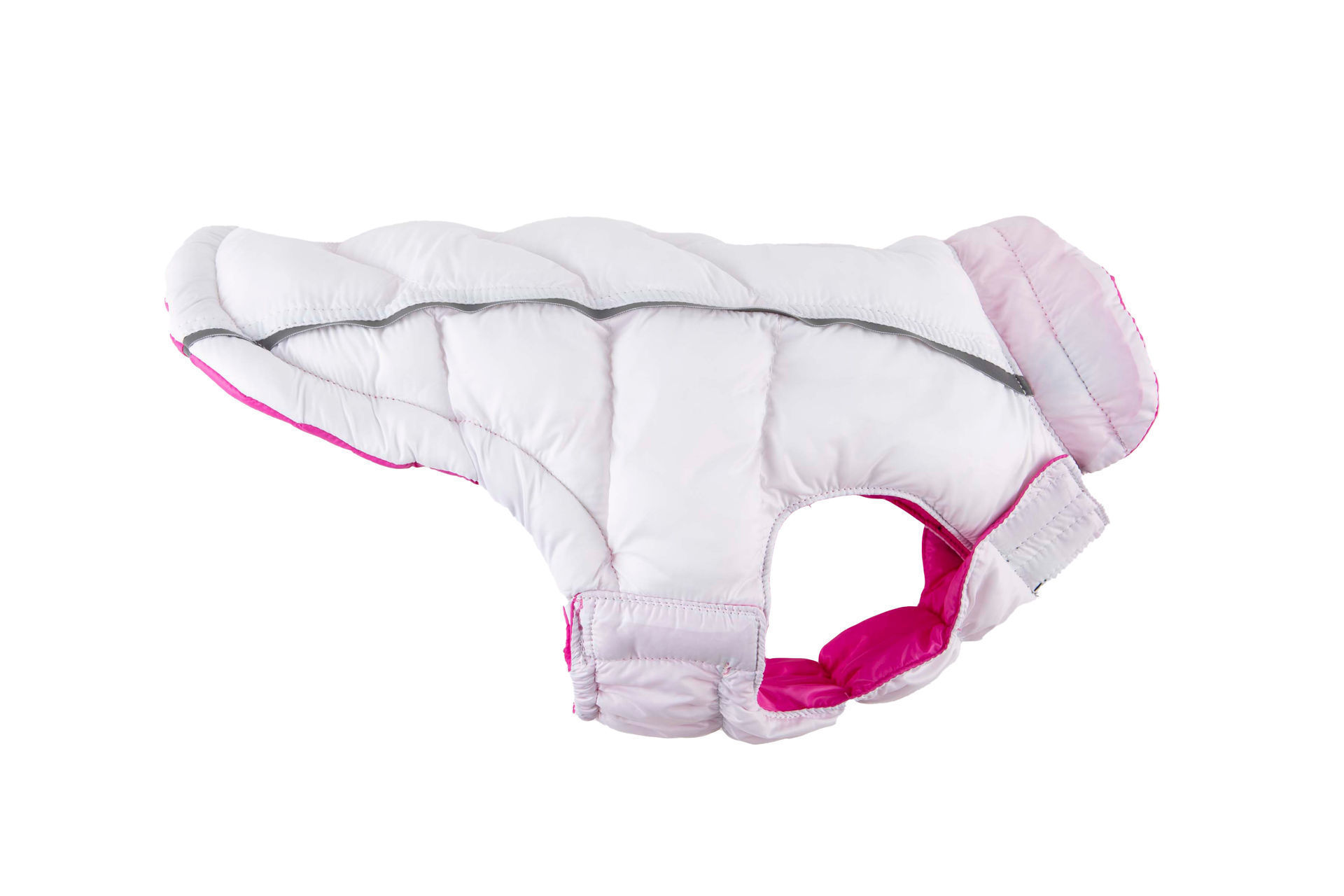 Picture of Featherlite Reversible-Reflective Puffer Vest Pink/White