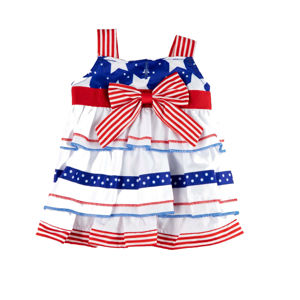 Picture of Americana Stars & Stripes Ruffle Dress