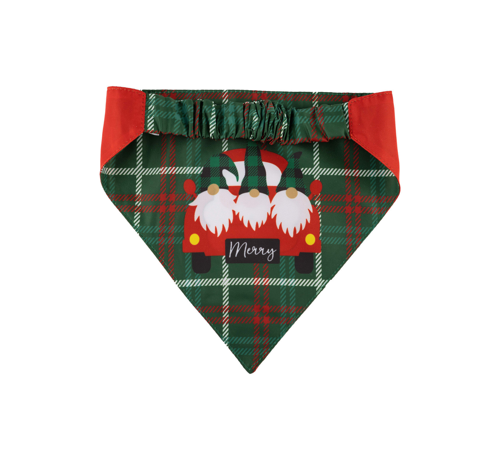 Picture of Two Sided Bandana - Gnomes Santa