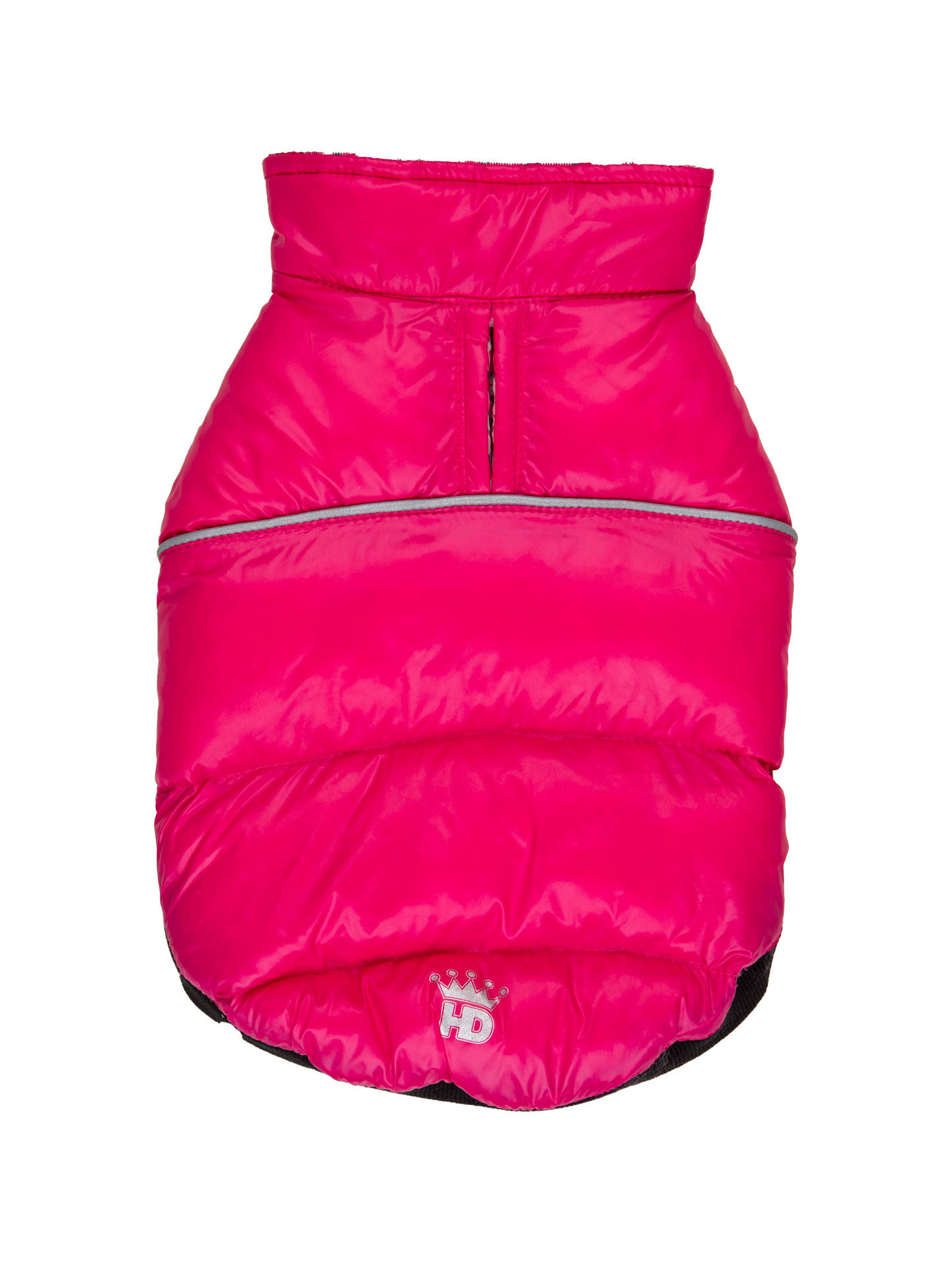 Picture of Flex-Fit Reversible Puffer Vest - Pink/Plaid