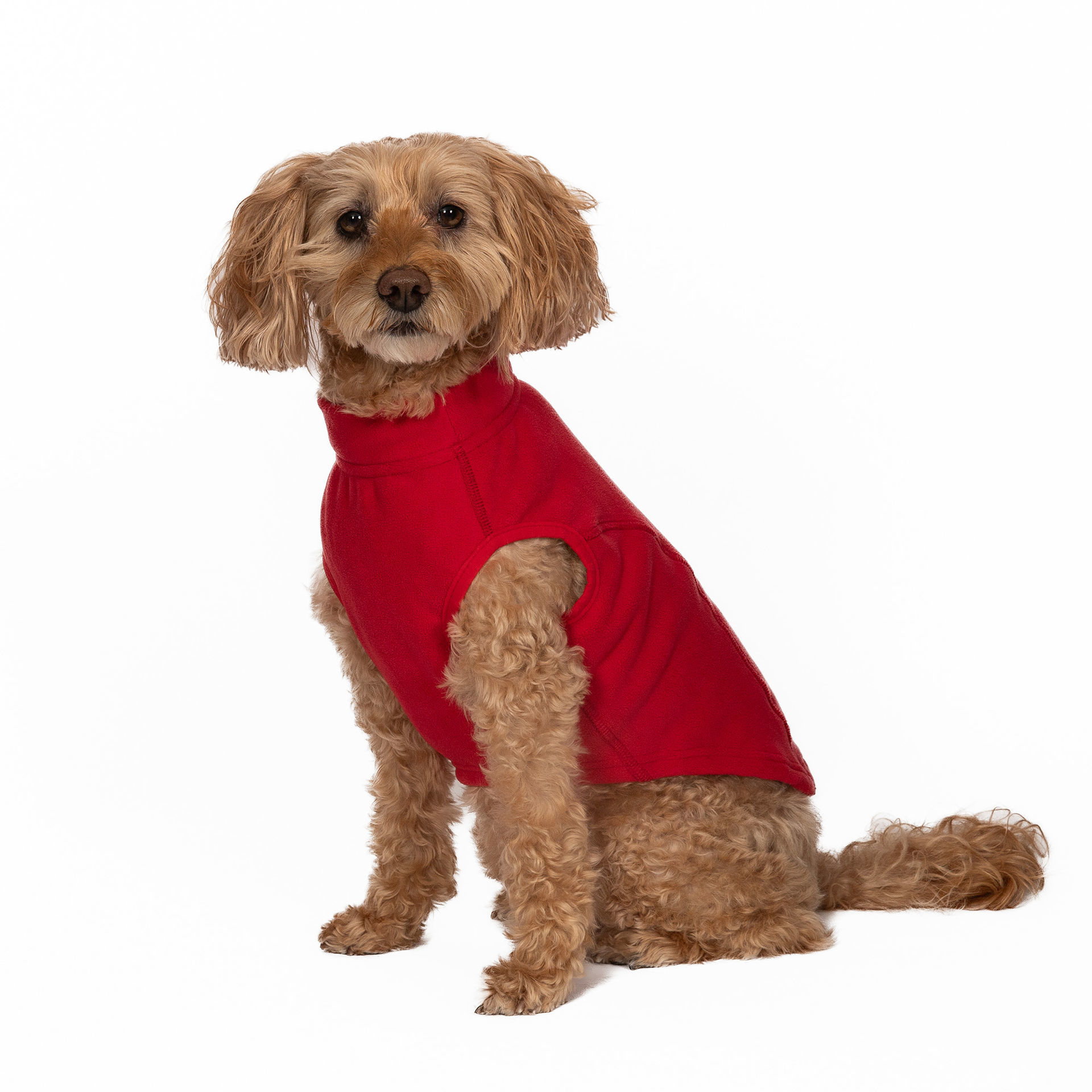 Picture of HD Base Layer Fleece Pullover - Red